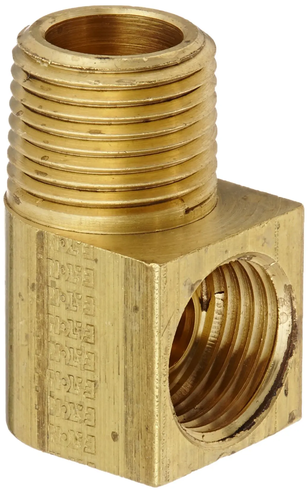 Buy Eaton Weatherhead 402X6X6 Brass CA360 Inverted Flare Brass Fitting, 90 Degree Elbow, 3/8 1 2 20 Inverted Flare 90 Degree Fitting