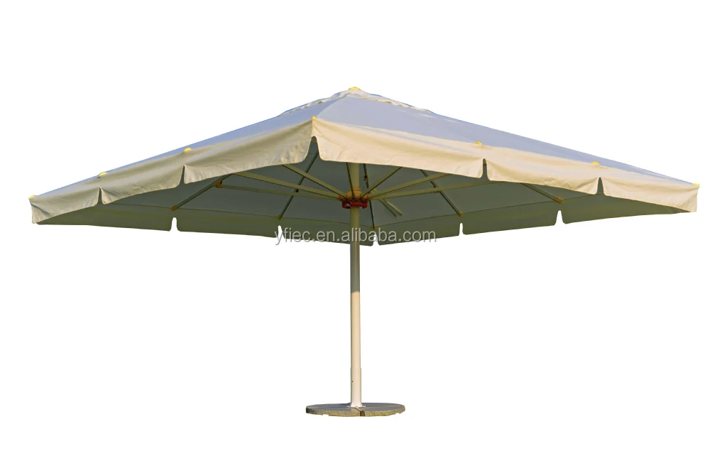 5x5m Big Semi-automatic Garden Parasol/umbrella - 5x5m Garden Parasol,Big Garden Parasol,Garden Umbrella Product on