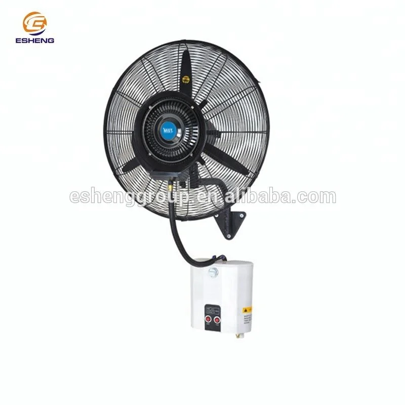 Ceiling Fan Wall Fan With Humidifier Wall Mounted Misting Fan