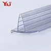 Clear Clip-on Double Labeling and Soft Hinge Data Strip for Shelves Admission