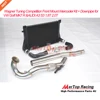 MERTOP RACE Intercooler Kit + Downpipe for VW Golf MK7 R &AU I A3 S3 1.8T 2.0T