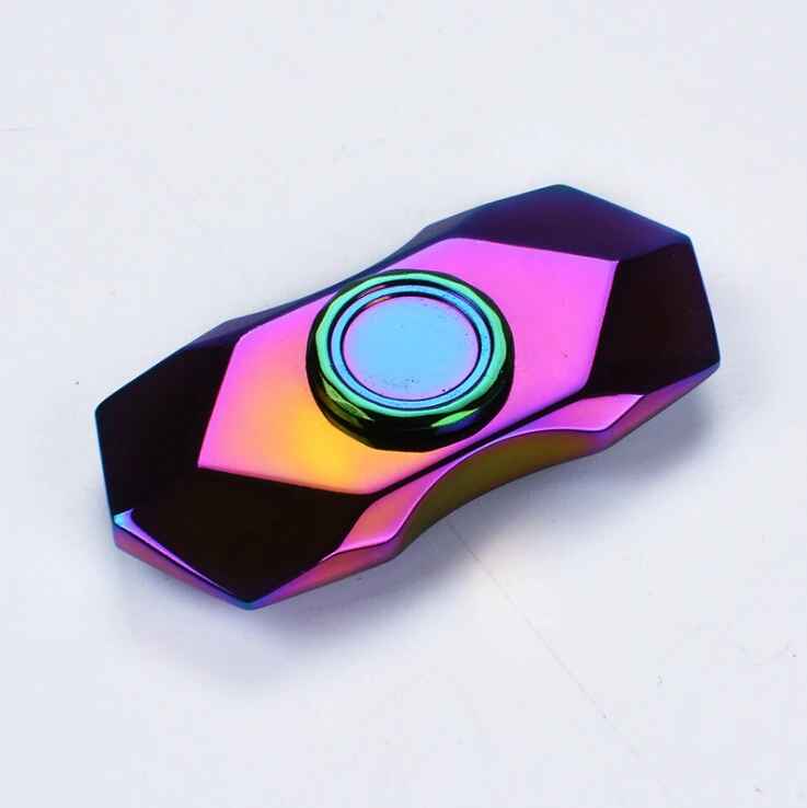 2017 new hot products with or without LED metal fidget spinner