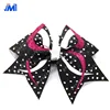 Black Team Spirit Hair Bow Cheer Bow Cheerleading Dance Bow