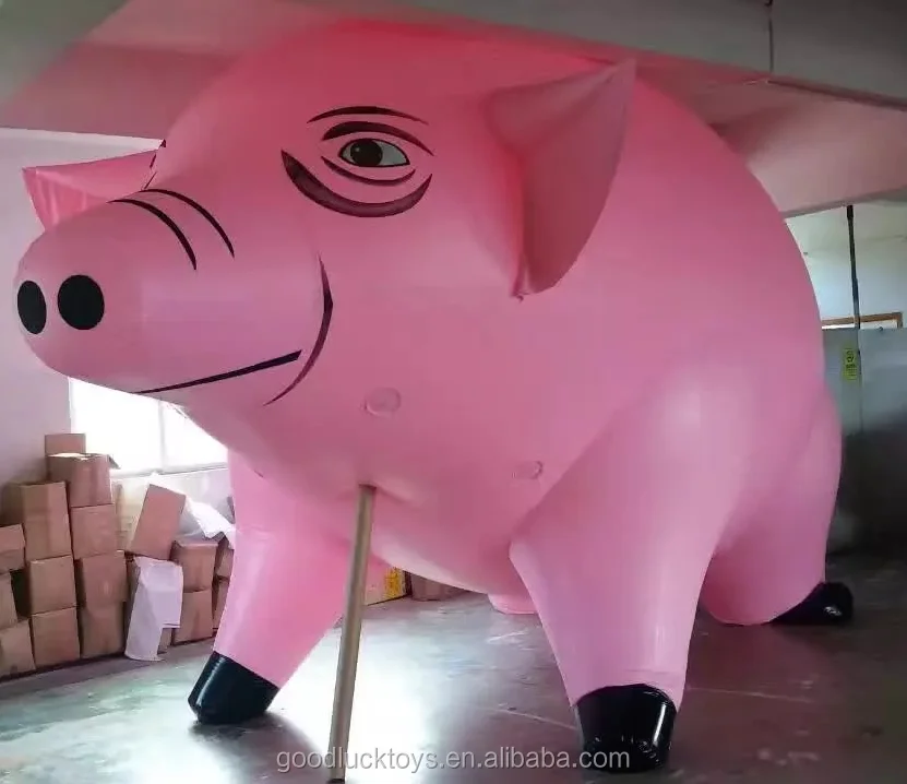 pig helium balloon