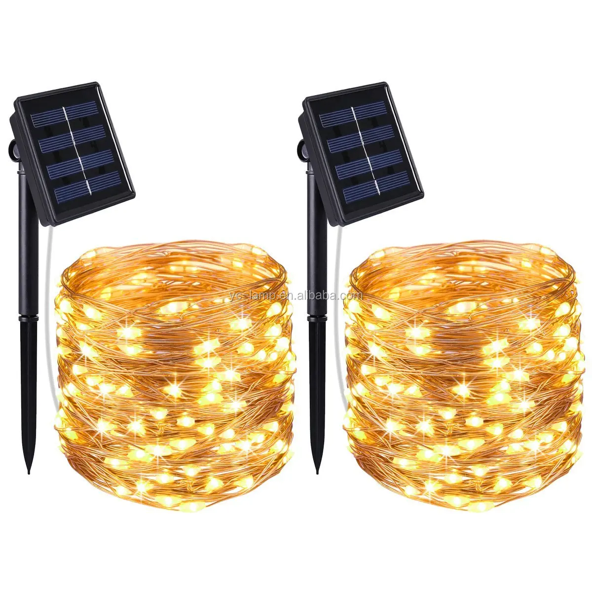 solar led christmas fairy rice string lights for wedding bedroom decoration, with CE Approved