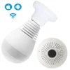 360 Degree VR Panoramic WiFi Camera 1080P Light Bulb Camera Fisheye Wireless Camera Home Security Elder Baby Pet Nanny