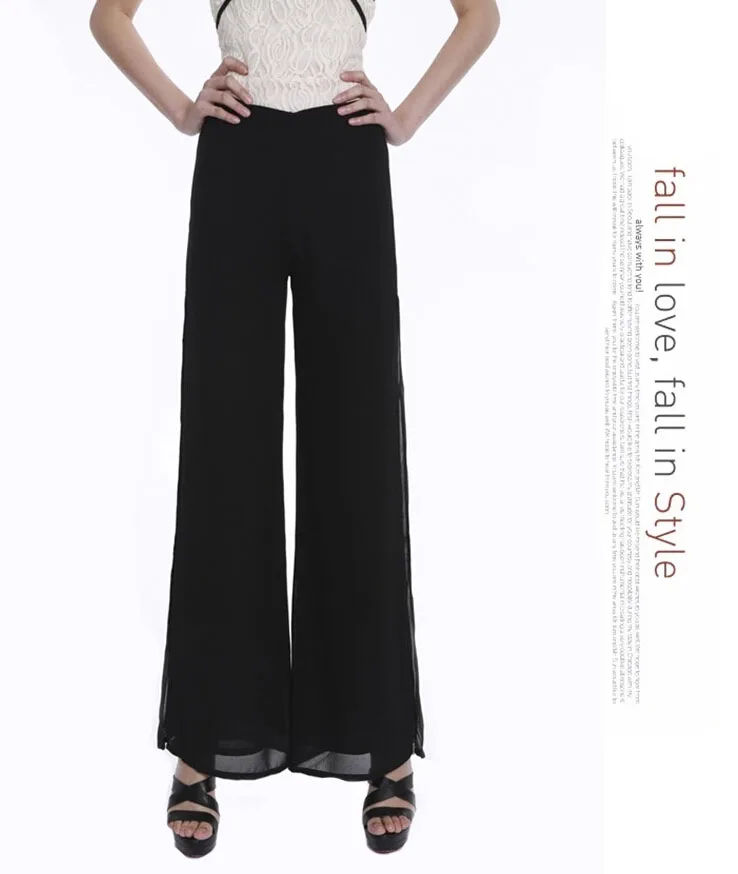 straight leg palazzo pants