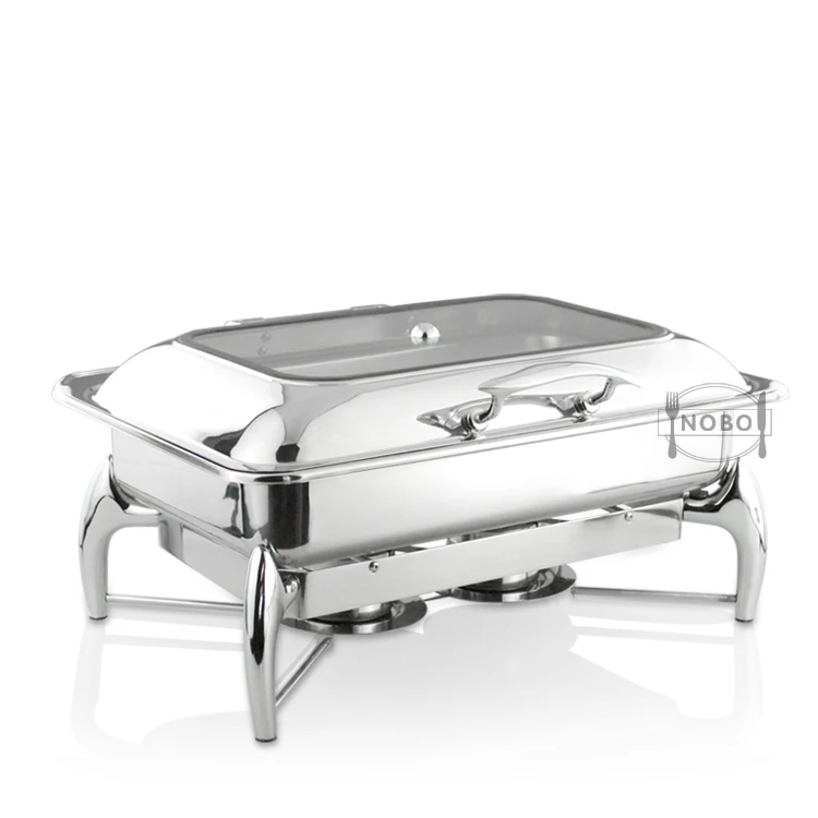 Promotional Dubai Luxury Industrial Buffet Chafing Dish Royal Stainless