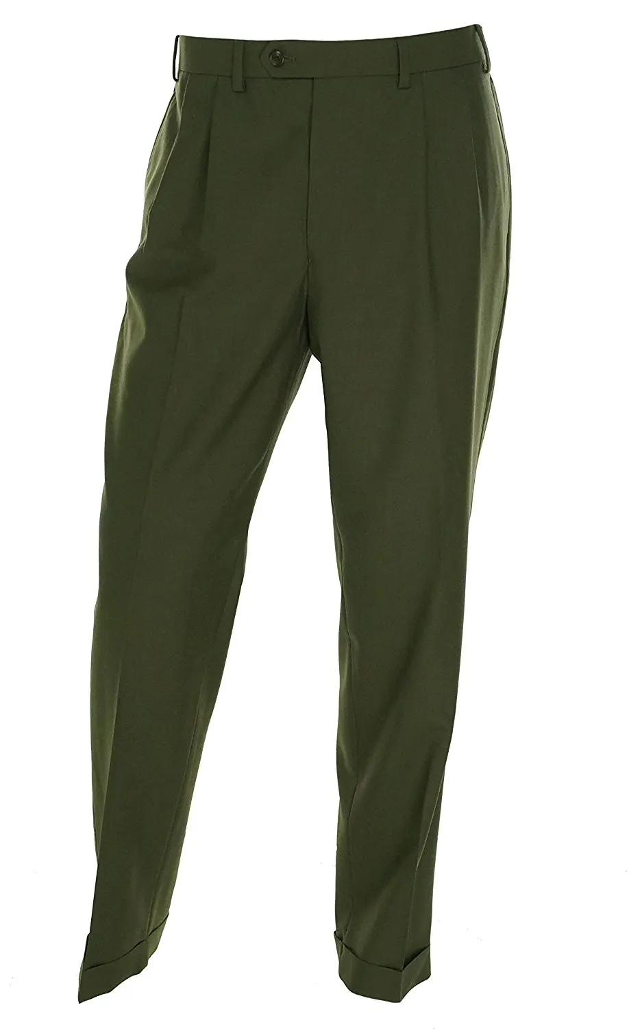 mens double pleated dress pants