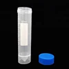 Defecate urine medical examination 50ml 40ml pe pet pp Clear Plastic 12X75 Test Tube