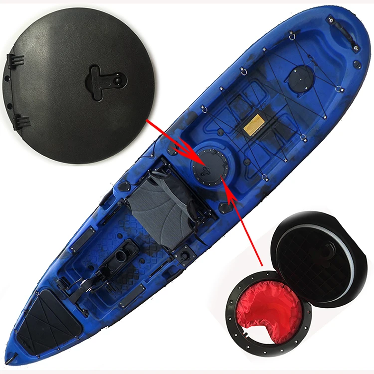 Jfm Ga26 9 Inch Plastic Kayak Waterproof Hatch For Kayaks With Bag