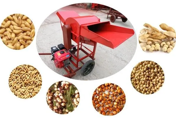 Small wheat threshing machine/manual millet thresher/rice 