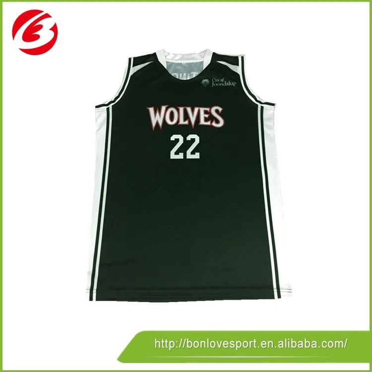 Wholesale High Quality Branded Wolves Basketball Jersey Australia