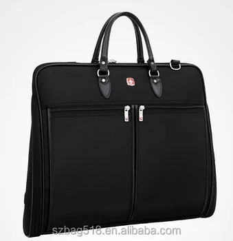 High End Tote Foldable Travel Leather Suit Garment Cloth Bag For High End Tote Foldable Travel Leather Suit Garment Cloth Bag For Business