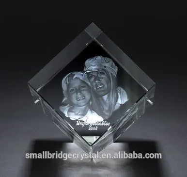 product custom 3d laser happy birthday crystal photo frame-33