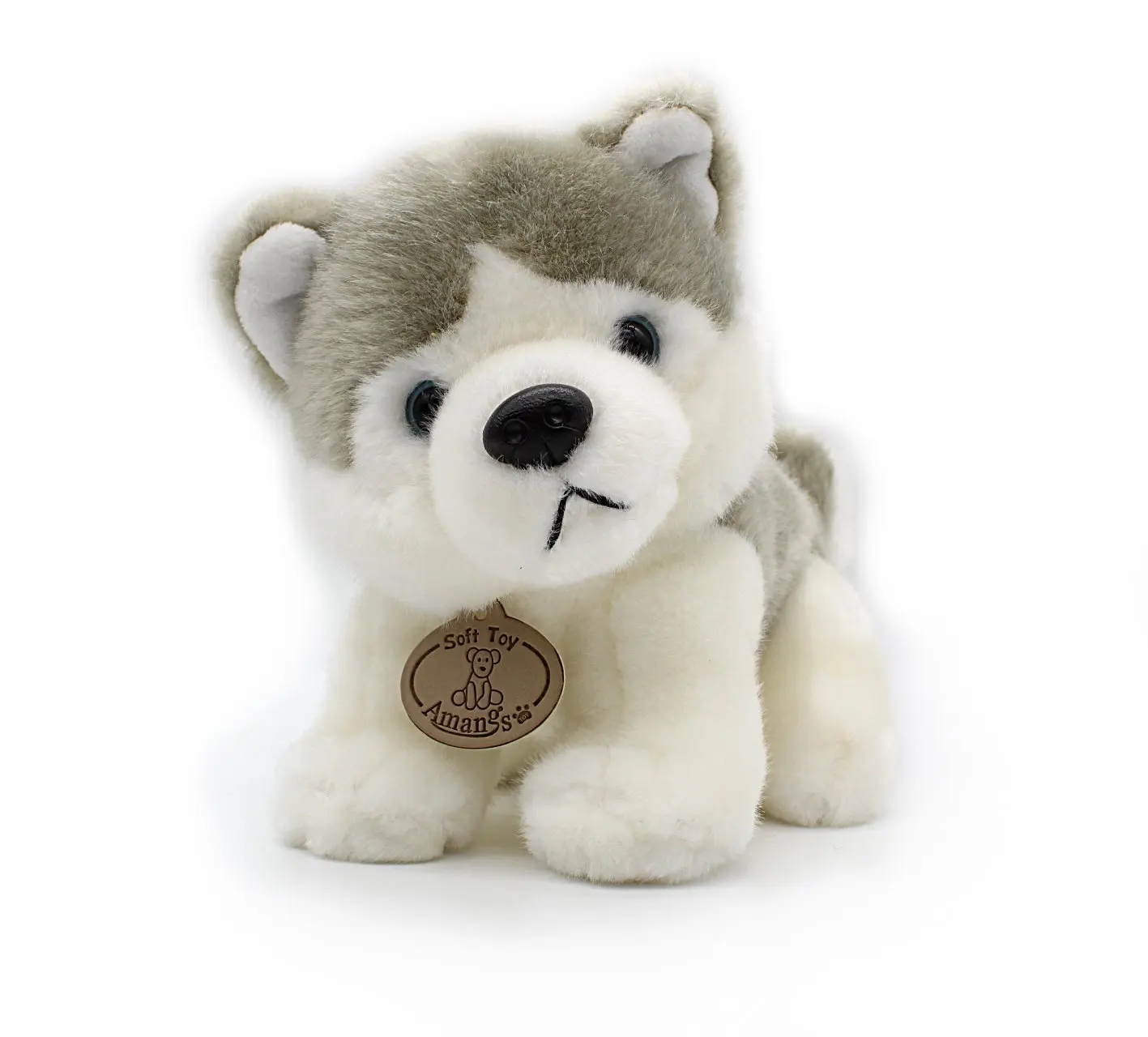 small husky soft toy