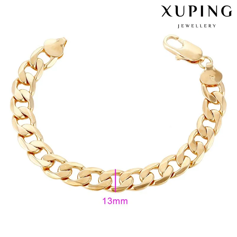 70243 Canada Fashion Jewelry Wholesale 18k Gold Heavy Men Bracelet