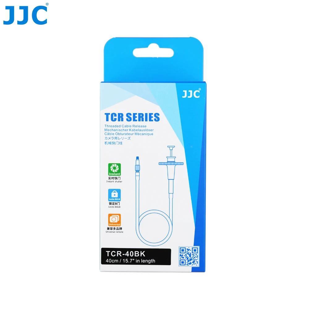 Jjc Tcr40bk 40 Cm/15.7" Threaded Cable Release Mechanical Cable