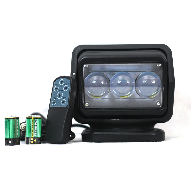 Waterproof 12v 60w Rescue Boat Search Light Marine Search Light Remote For Boat Buy Marine