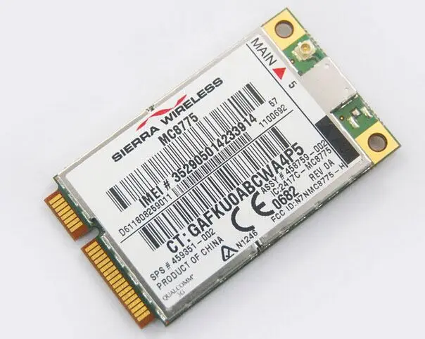 high quality 3G card module / MC8775 module WCDMA/EDGE/GRPS driver hsdpa wireless data card