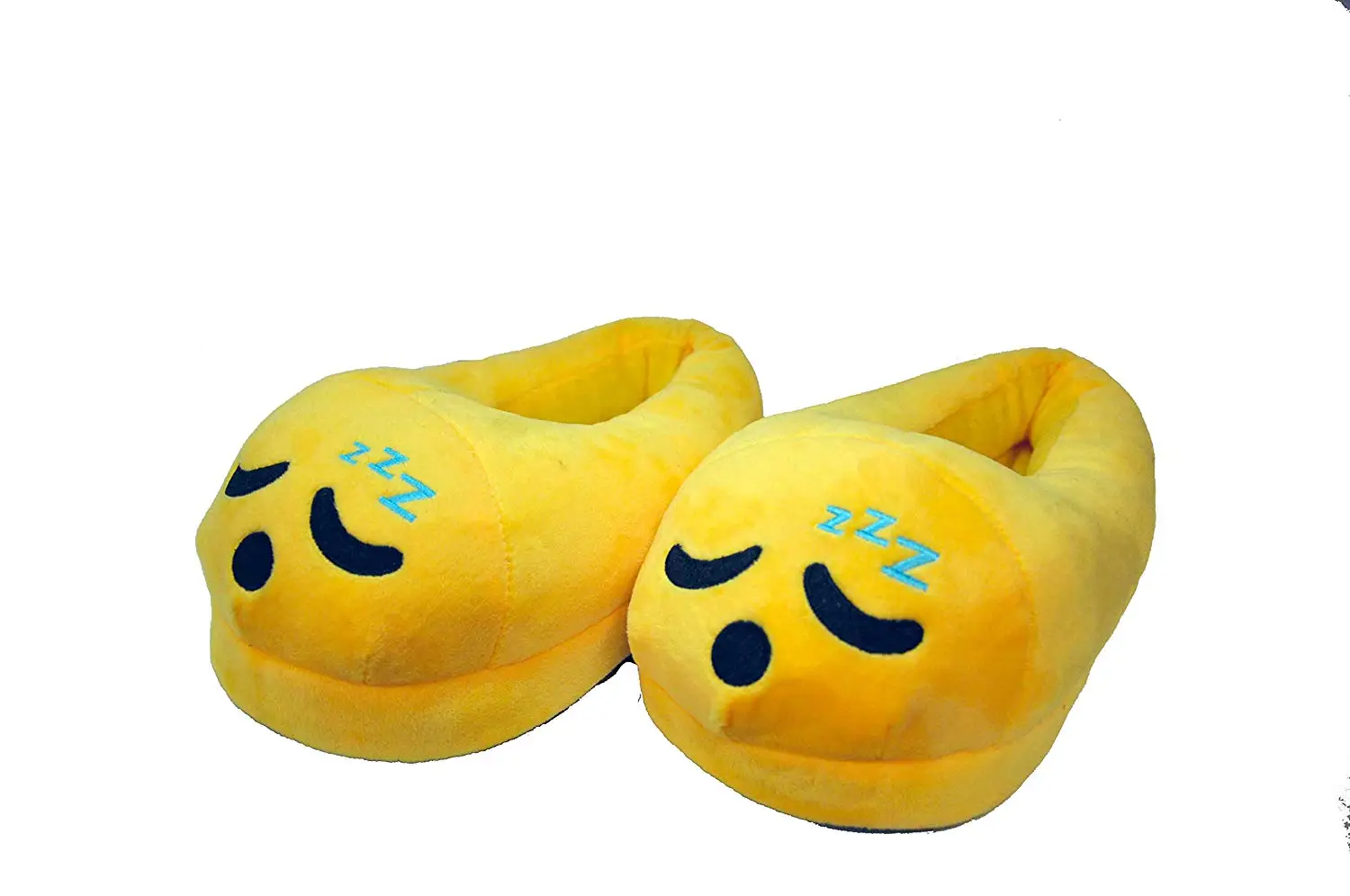 boys emoji slippers