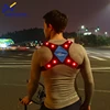 New design high visibility LED reflective running cycling safety sport vest