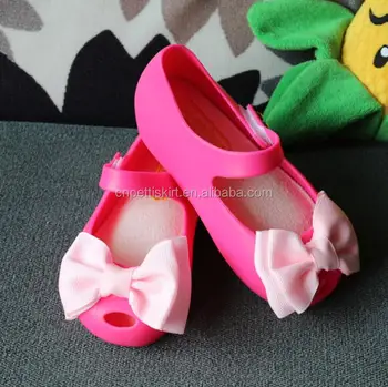 pink mini melissa shoes