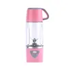 Portable Blender Smoothie Juicer USB Rechargeable Mini Personal Size for Travel