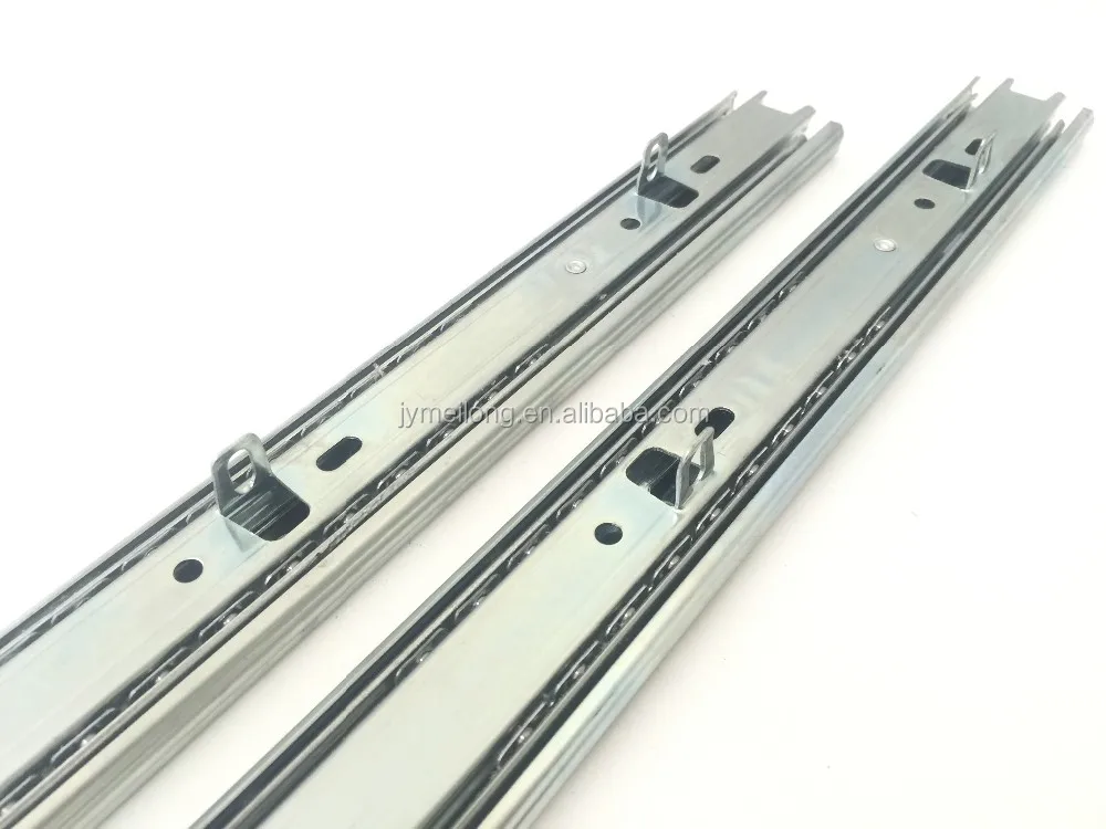 Ball Bearing Hook Drawer Slide / Furniture Parts Drawer Slides / Drawer