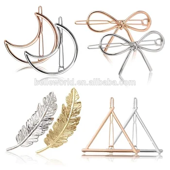 New Popular Big U Shaped Hairpins Girls Hair Maker Metal Hair Claw
