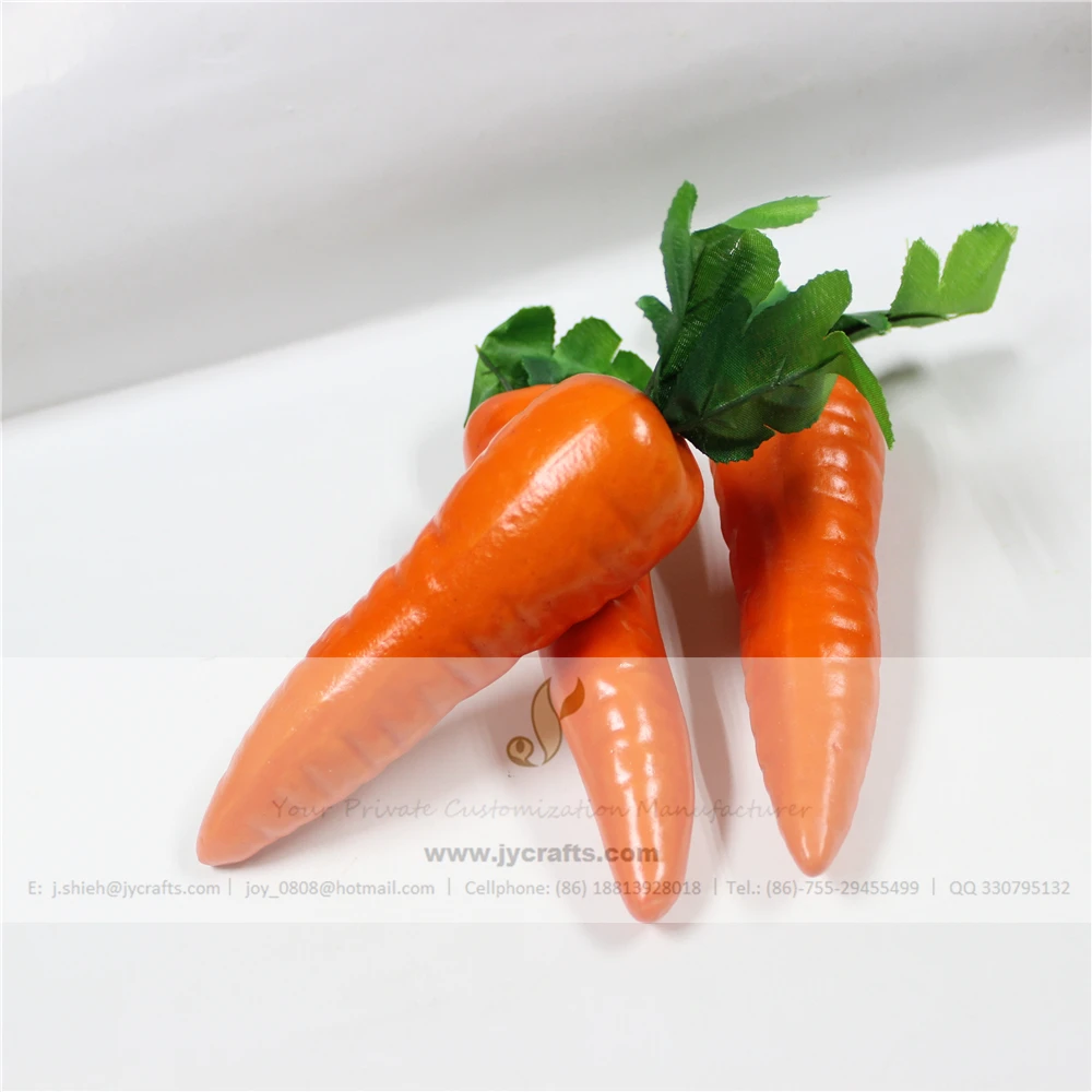 Karotten künstlich Möhren Deko-Möhre Gefälschtes Gemüse 