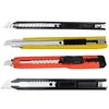 Hot Sale ceramic blade cutter multi functional metal retractable 9mm 18mm snap off Zirconia ceramic blade utility knife