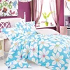 Latest bed sheet designs 200t bedding sets 100% cotton flower printed bedsheets