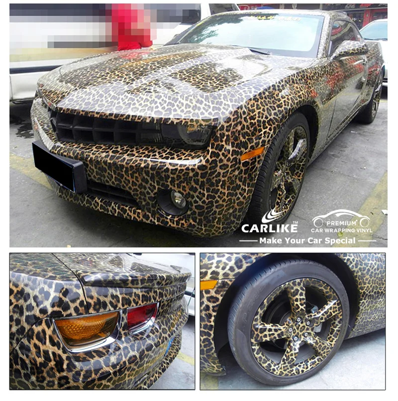 Carlike Removable 1.52x30m/5x98ft Crocodile Car Wrap Vinyl Film Buy