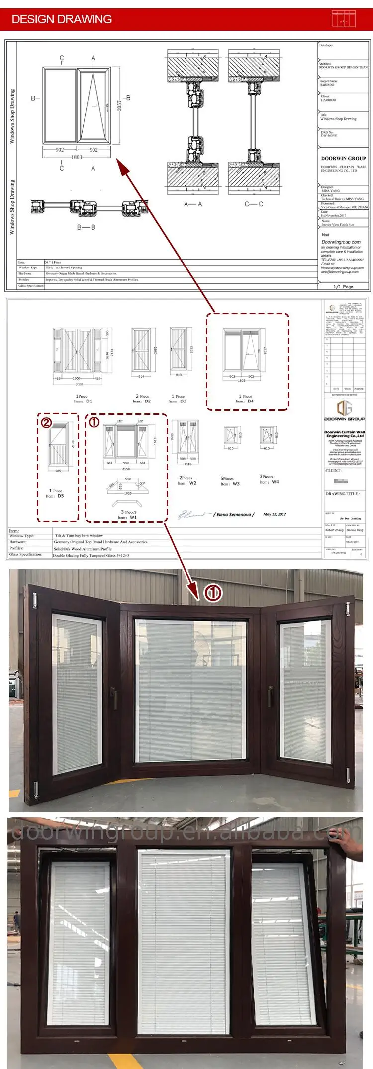 Popular in North America Double tempered glass 16 mm narrow frame solid wood material sliding doors