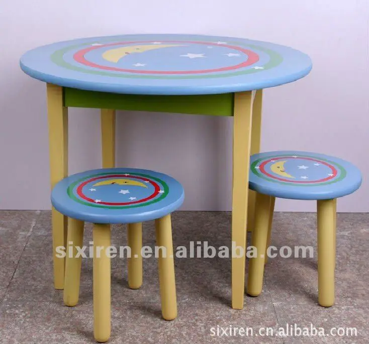 kid tables and chairs wooden