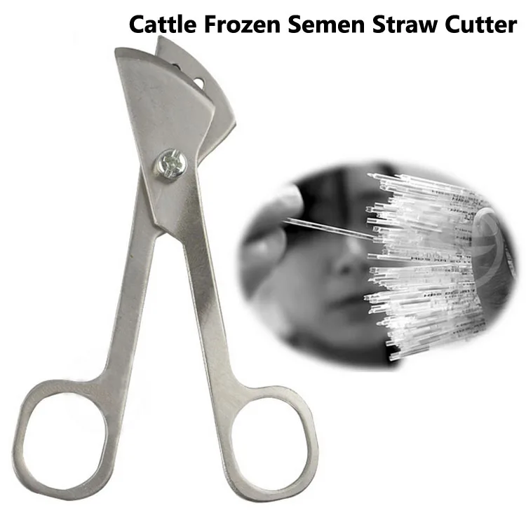 Bovine Artificial Insemination Semen Straw Cutter Scissor Buy Straw