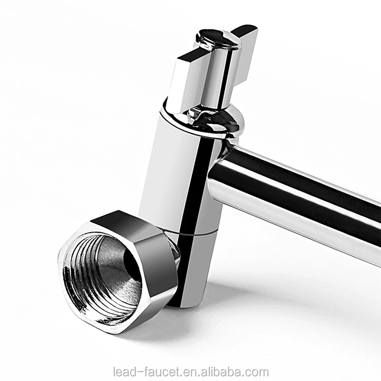 Bathroom Accessories 12'' Brass Flexible&adjustable Wall Extension