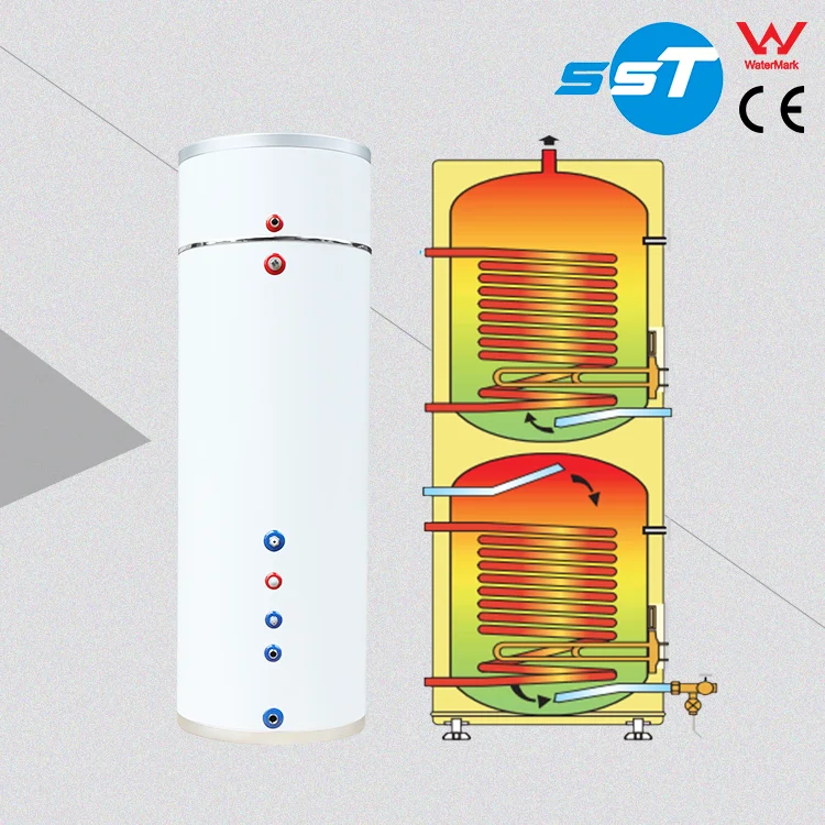 Customized Luxury 300l Duplex Stainless Steel Pickling Geyser Heat Pump