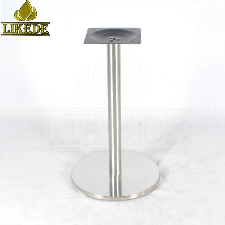 Wholesale Cheap Round Stainless Steel Dining Table Base Leg Circle Furniture Legs