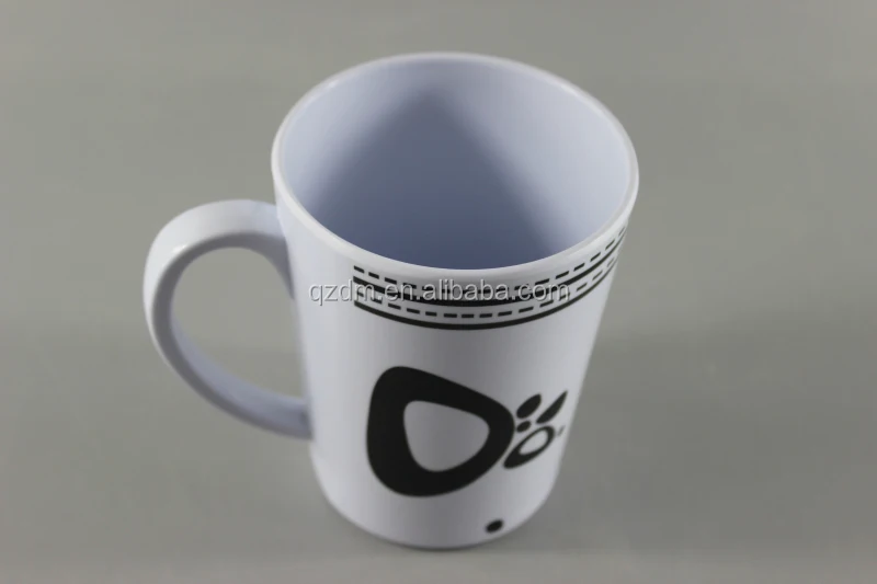 320ML Plastic Coffee Mug , Melamine Cup Summer with handle