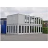 prefab glass building expandable construction site container office