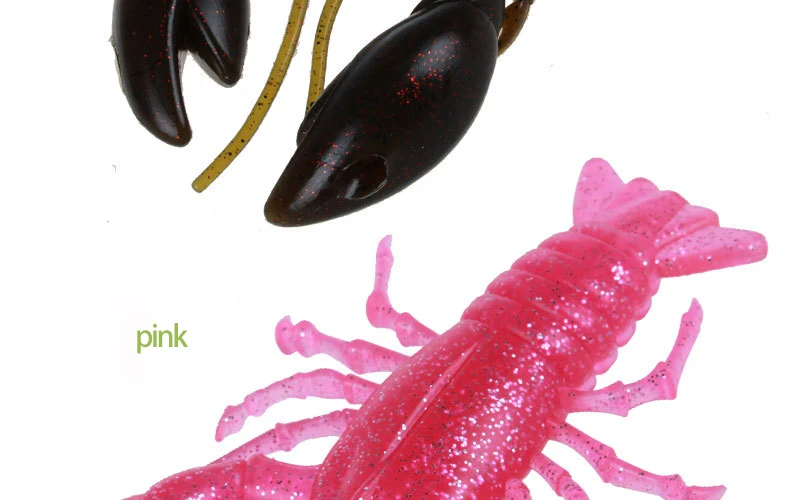 Pvc Material 14cm 46g Artificial Large Lobster Bait Fishing Lure