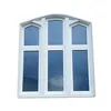 One way vision window screen decorative window screen Double glazed glass UPVC casement 60 single window