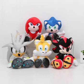 sonic shadow silver plush