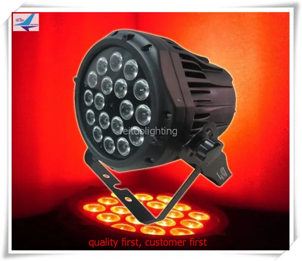 Outdoor lighting 18x10w rgbw 4in1 ip65 led par light