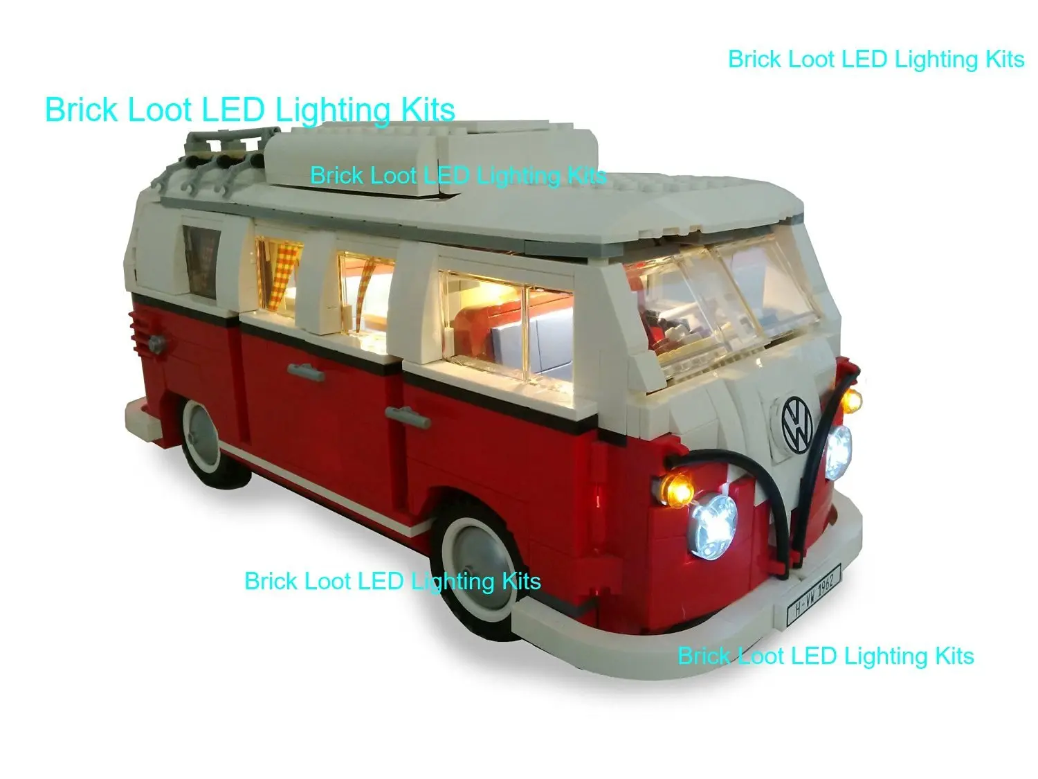 lego camper van lights