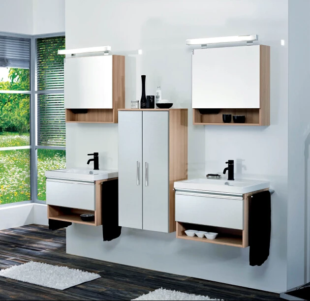 Moderne en plastique classique français salle de bains armoire à