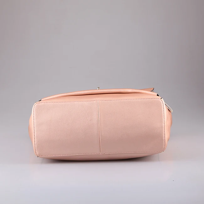 4015-Hot sale designer office ladies genuine leather tote bag factory guangzhou China 2016