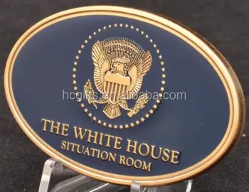 Custom Design High Quality Low Price Custom Challenge Coin White House Situation Room Barack Obama Buy Challenge Coin White House Situation Room